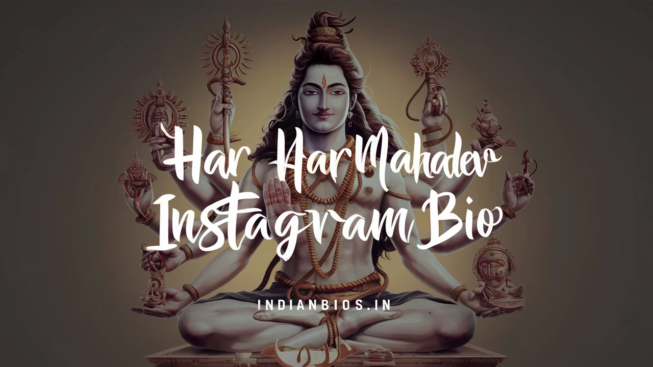 best Har har mahadev instagram bio