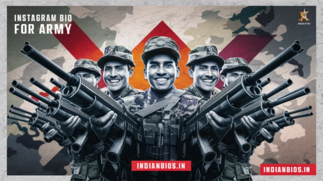 cool instagram army bio indianbios.in