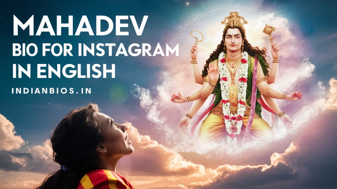 mahadev bio instagram in english