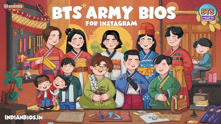 BTS Army Instagram Bio for Boys