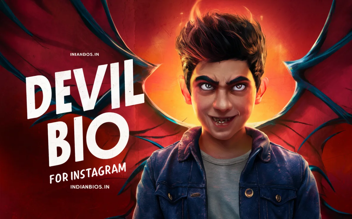 Devil Bio for instagram