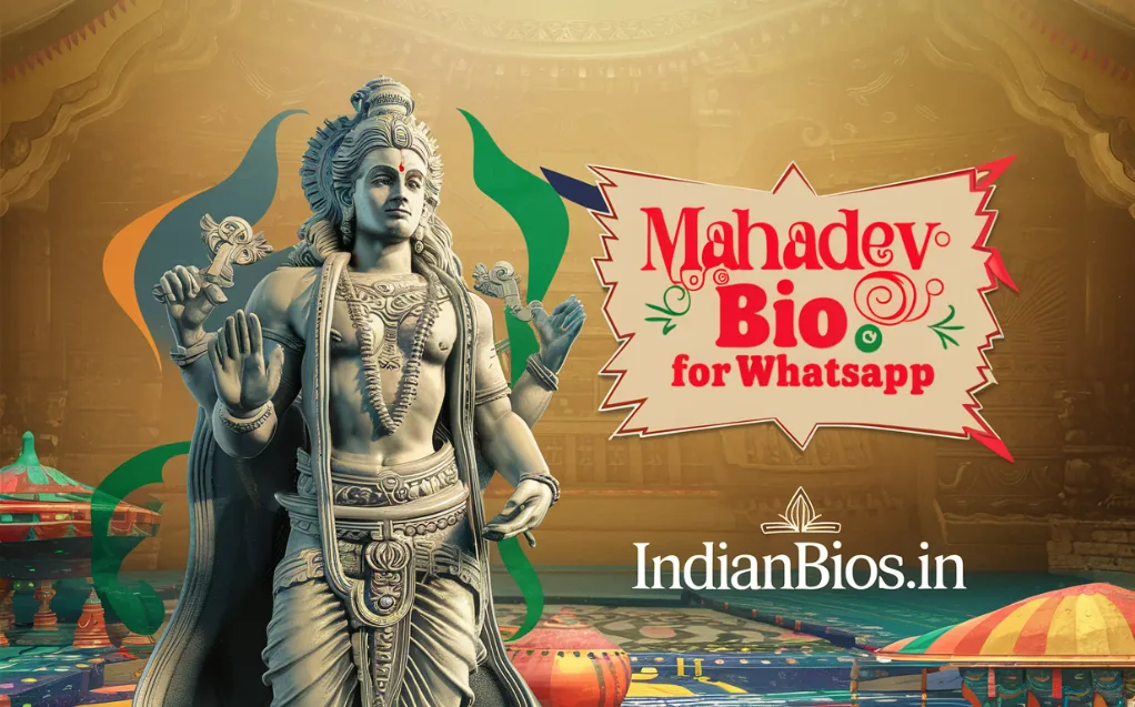 Mahadev bio for whatsapp 2024