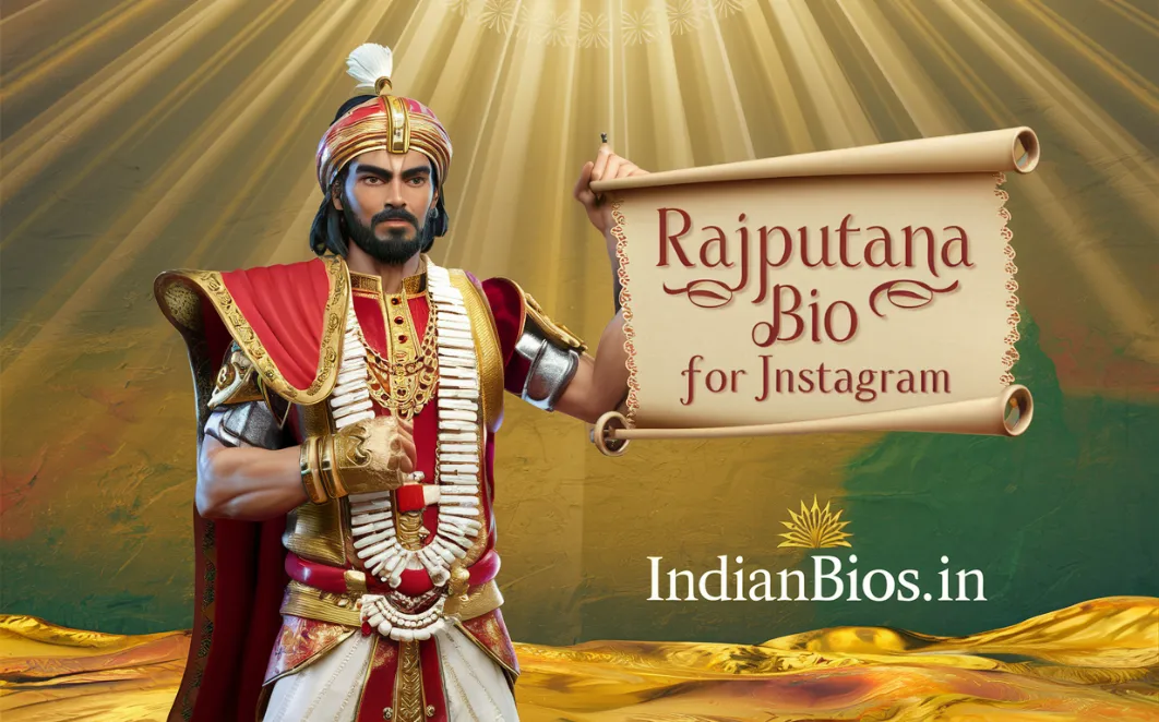 Rajputana Bio For Instagram In Hindi