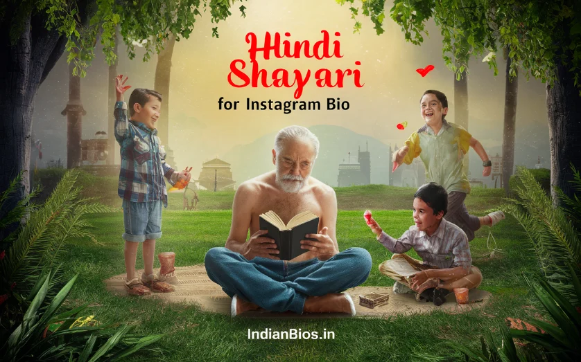 hindi shayri for instagram bio boys 2024