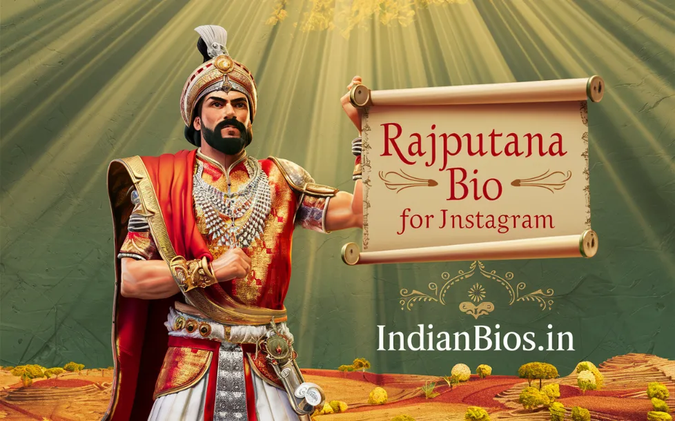 instagram Rajputana Bio In Hindi